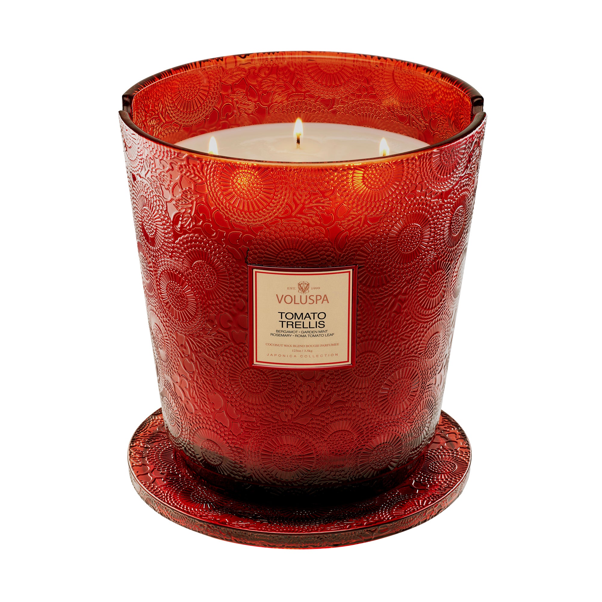 Voluspa - Tomato Trellis 5 Wick Hearth Candle