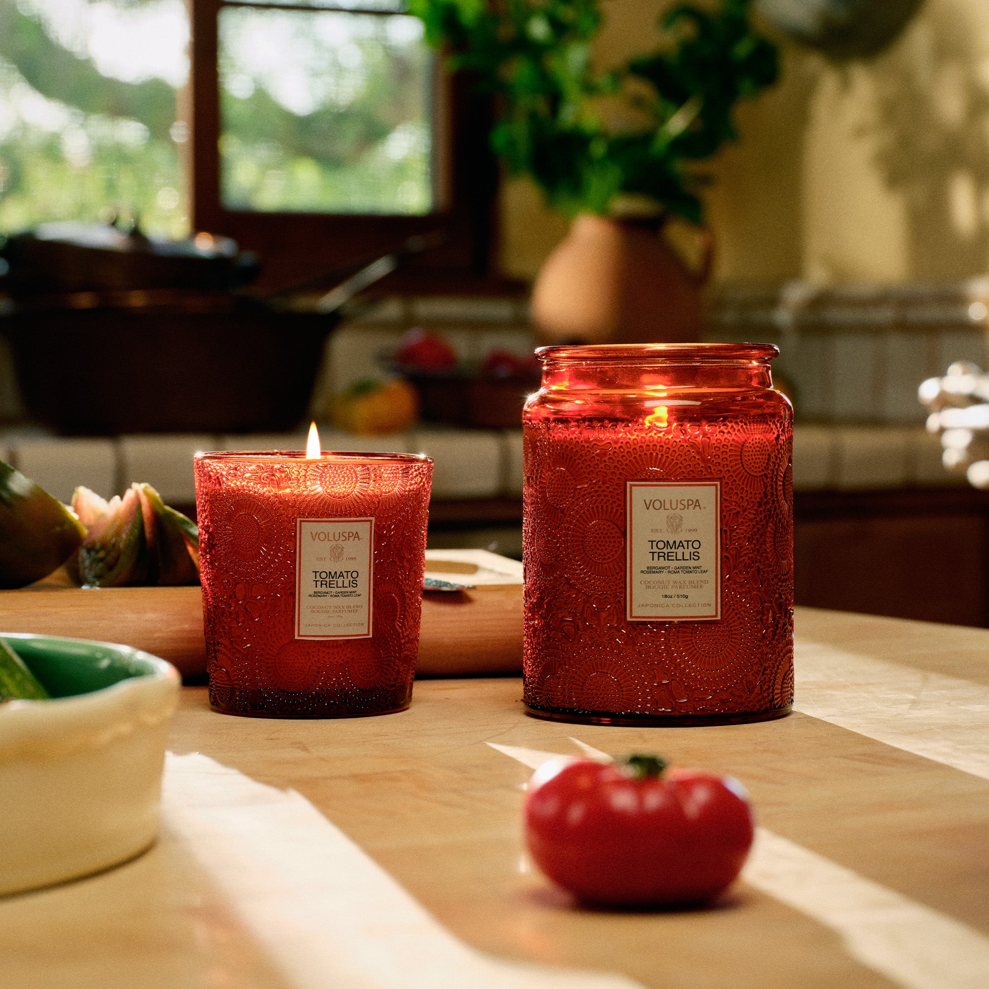 Voluspa - Tomato Trellis Large Jar Candle