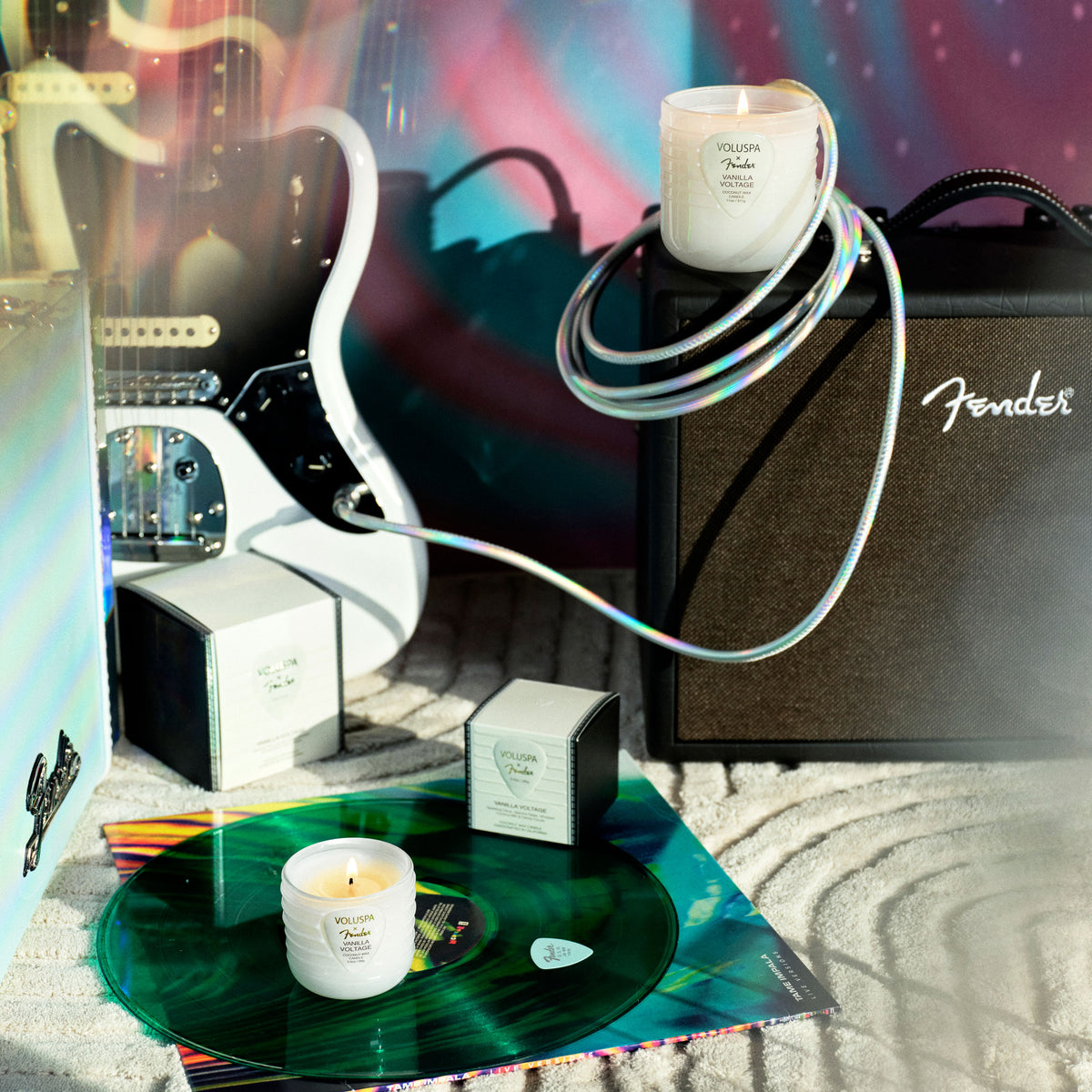 Voluspa - Fender Vanilla Voltage Boxed Candle
