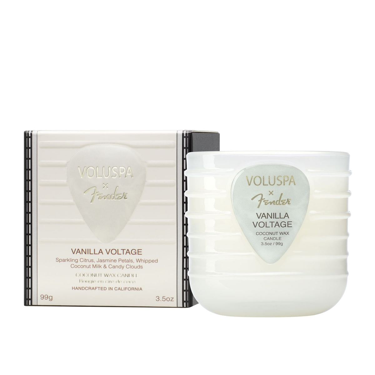 Voluspa - Fender Vanilla Voltage Mini Boxed Candle