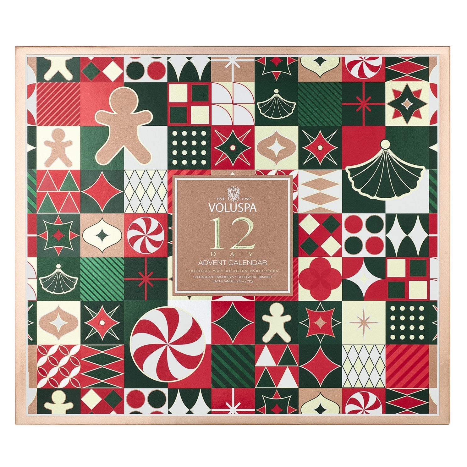 Voluspa - 12 Day Heritage Advent Calendar Gift Set 2025