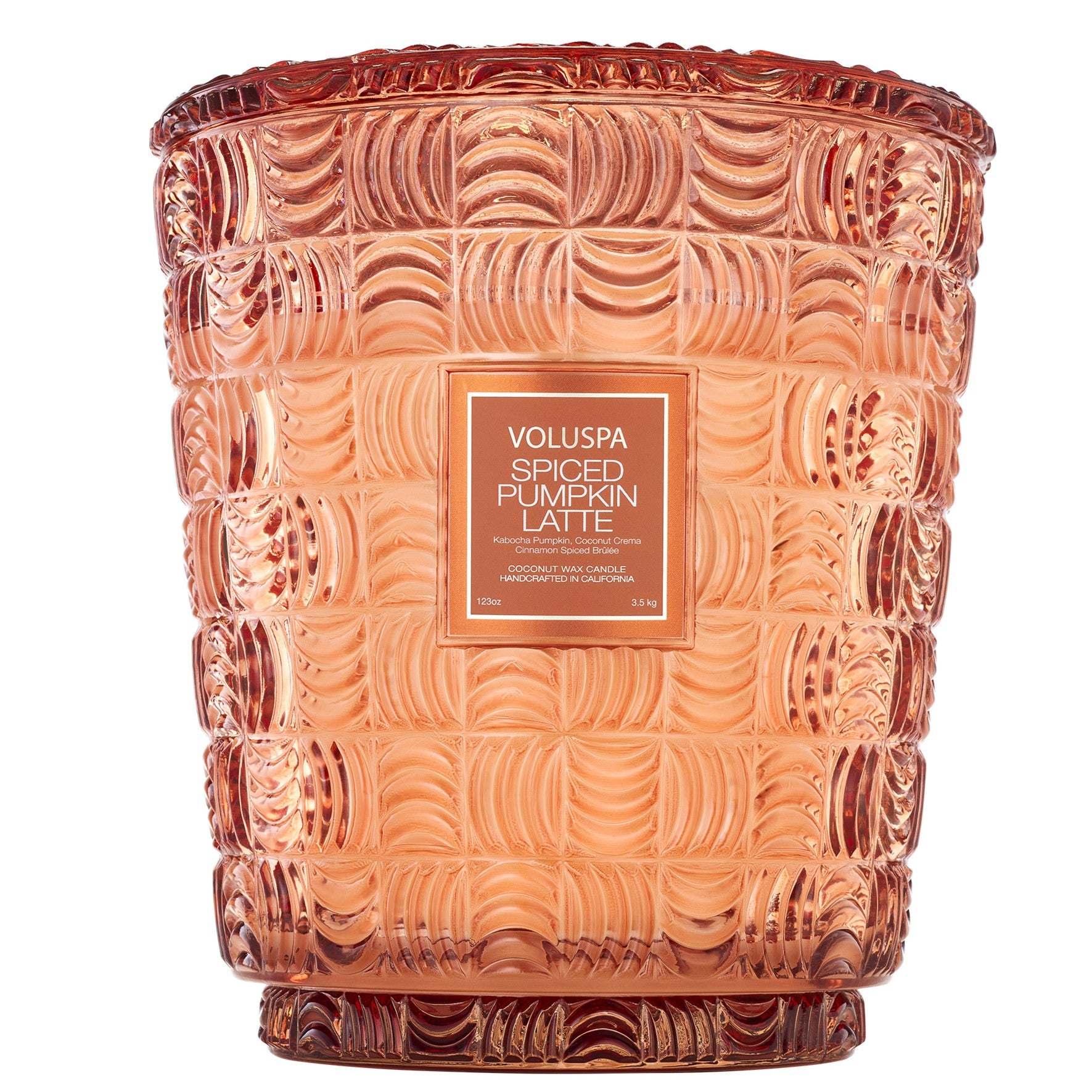 Voluspa - Spiced Pumpkin Latte 5 Wick Hearth Candle