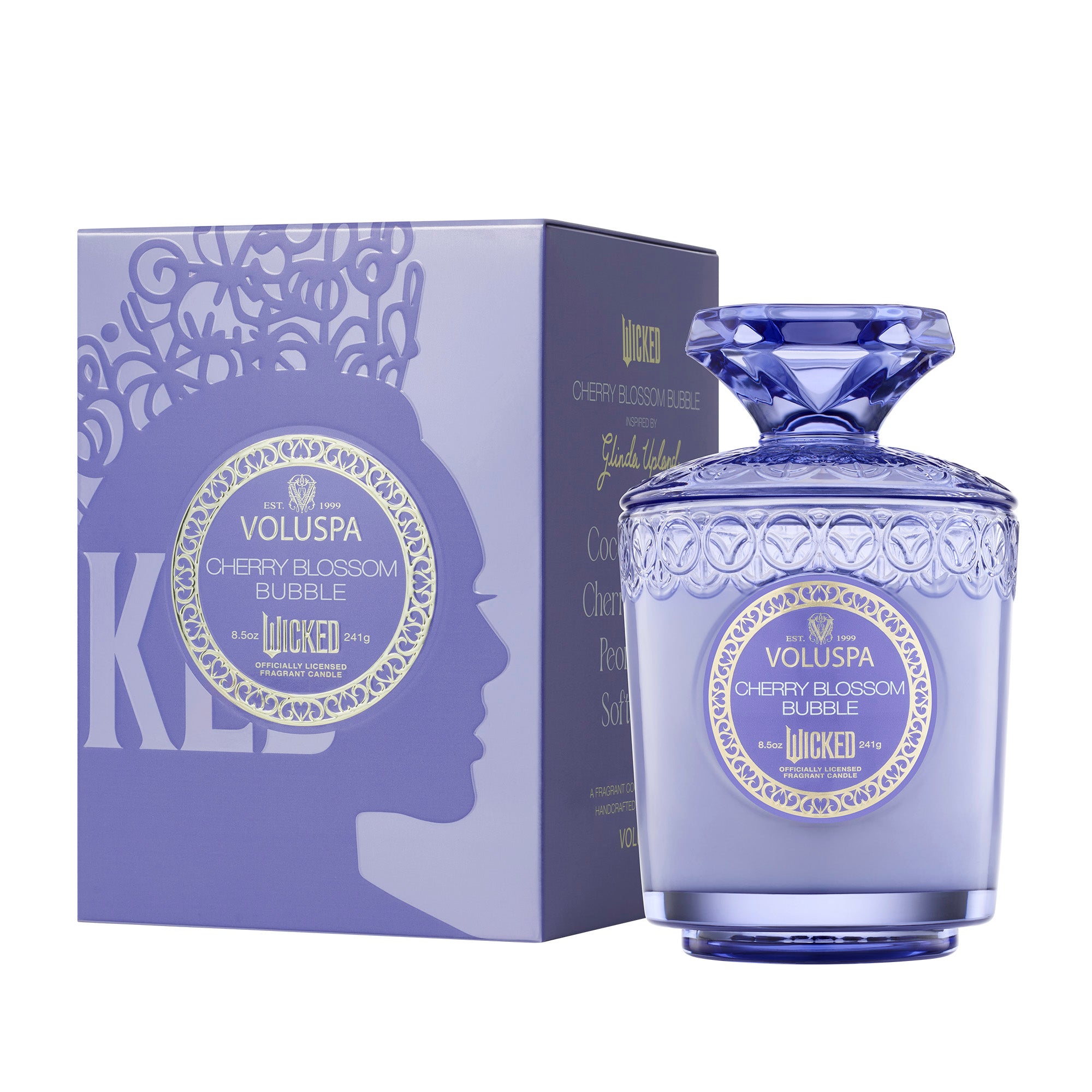 Voluspa - Cherry Blossom Bubble Boxed Candle (Wicked 2 Collection)