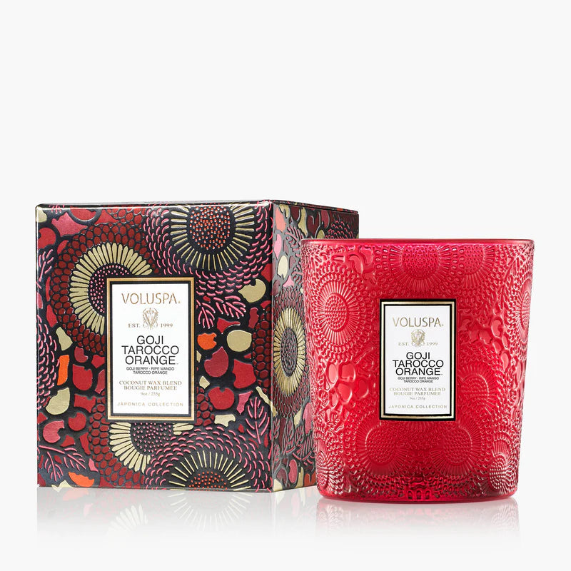 Voluspa - Goji Tarocco Orange Classic Candle_{first_image} #large_image