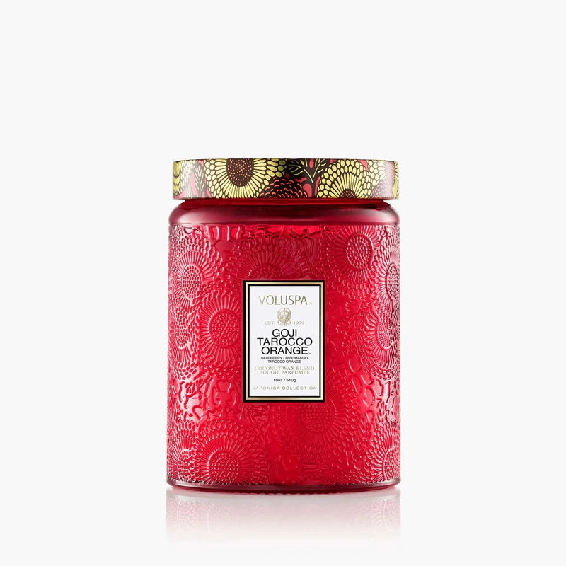 Voluspa - Goji Tarocco Orange Large Jar Candle_{first_image}