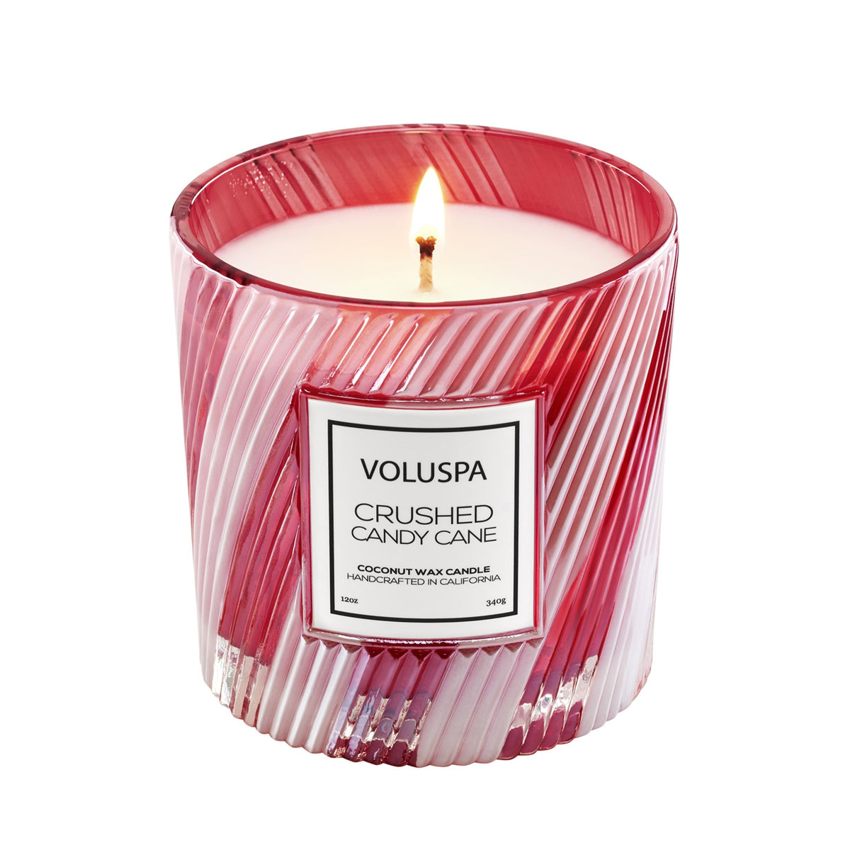 Voluspa - Crushed Candy Cane Classic Luxe Candle