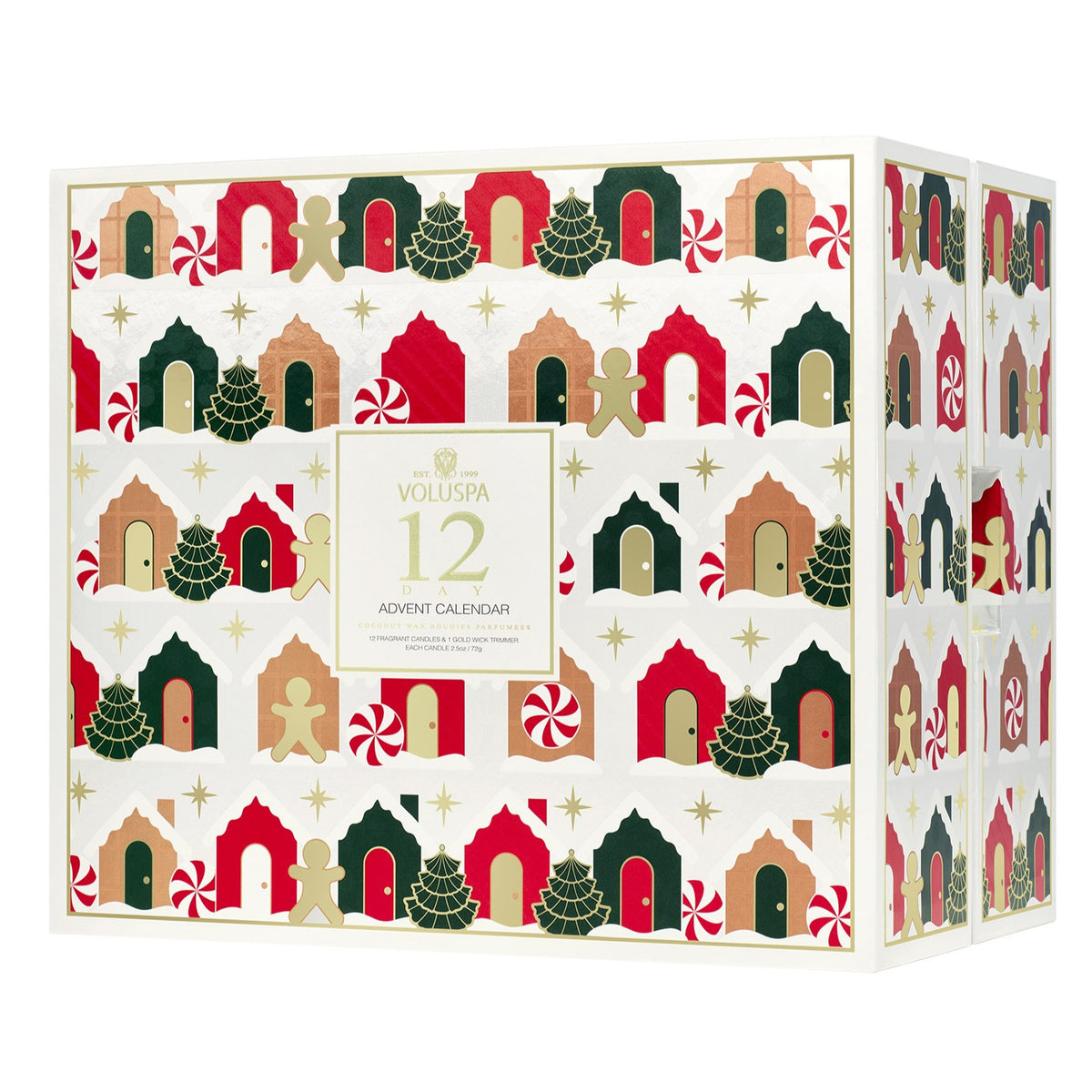 Voluspa - 12 Day Advent Calendar Holiday Village Gift Set 2026
