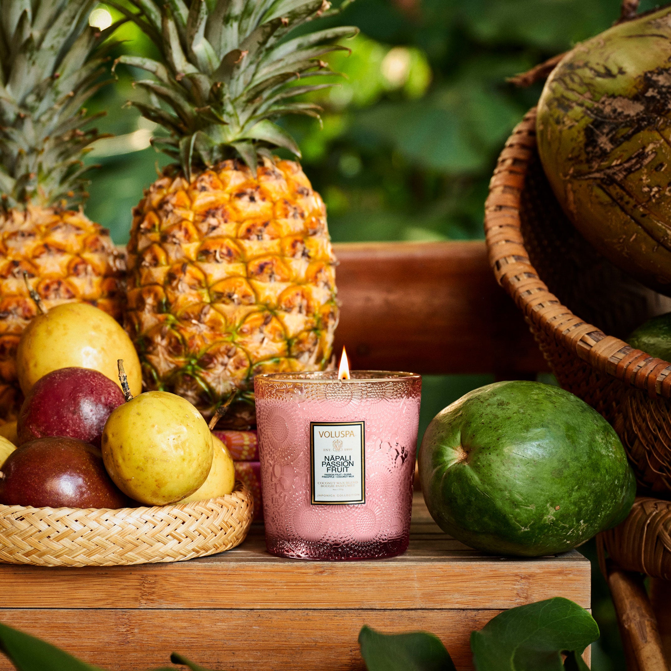 Voluspa - Napali Passion Fruit Classic Candle Refill | Candle Delirium
