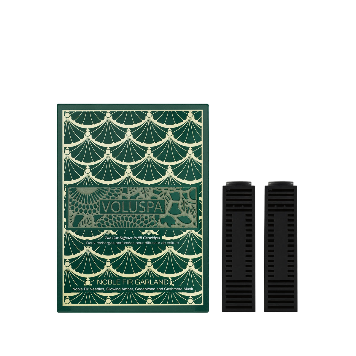Voluspa - Noble Fir Garland Car Diffuser Twin Refills