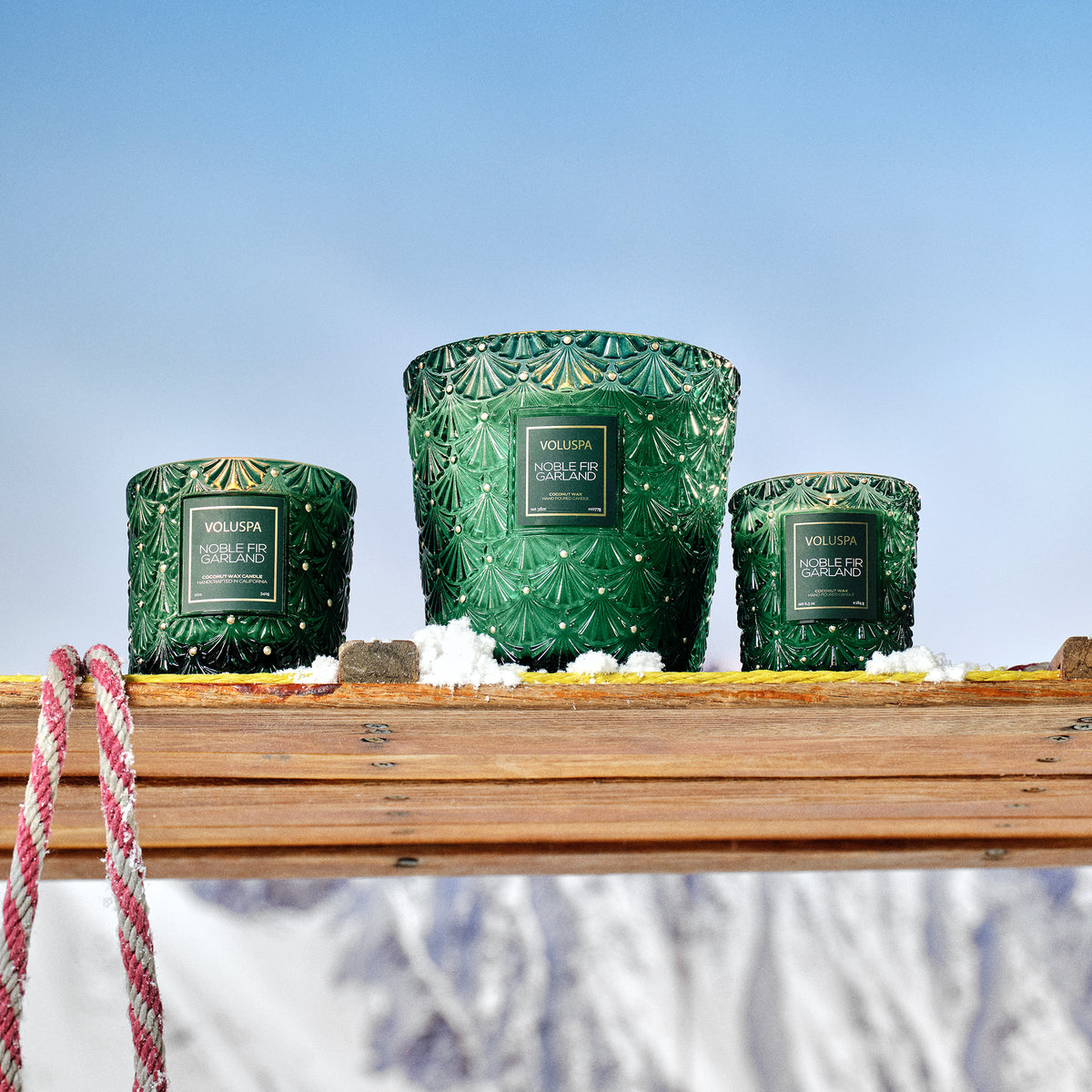 Voluspa - Noble Fir Garland Classic Luxe Candle