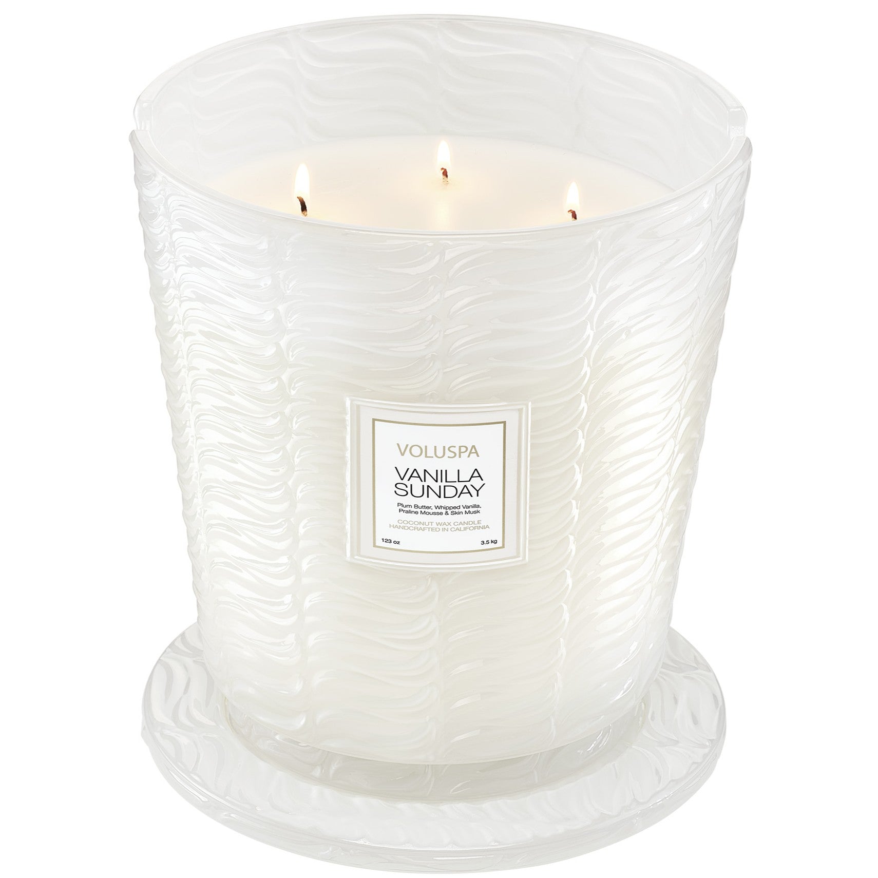 Voluspa - Vanilla Sunday 5 Wick Hearth Candle
