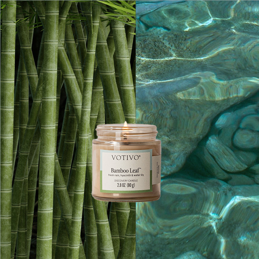 Votivo - Bamboo Leaf Discovery Candle
