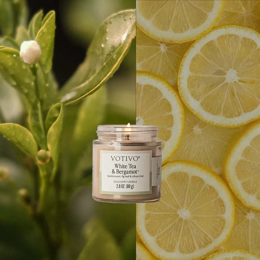 Votivo - White Tea & Bergamot Discovery Candle