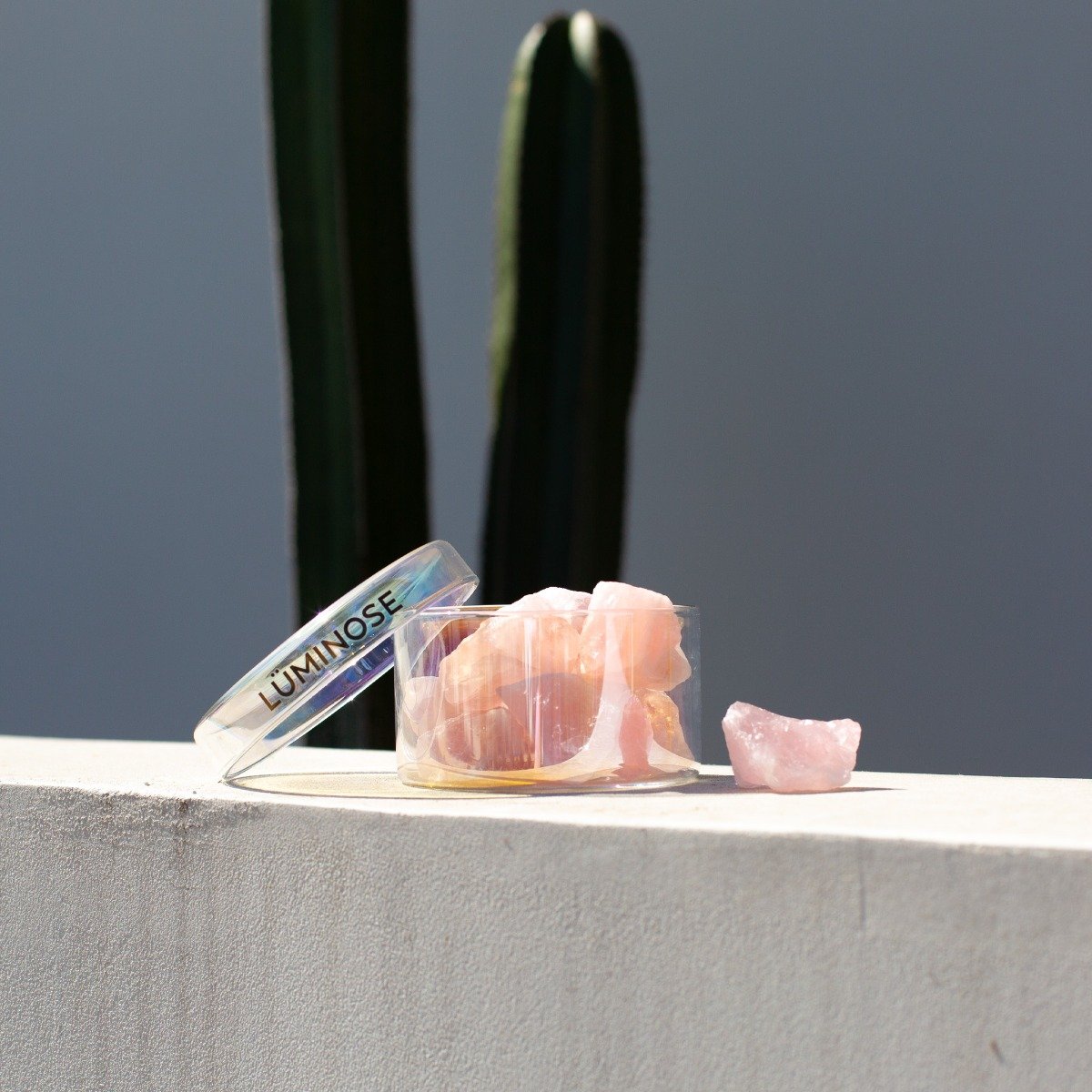 Luminose - Accidental Crush Rose Quartz Diffuser Set