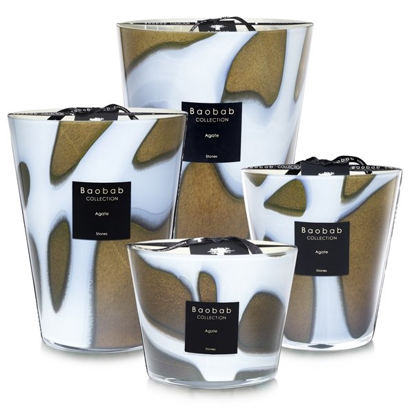 Baobab Collection - Stones Agate Max35 Candle
