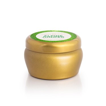Capri Blue - Alpine Juniper Mini Tin Glam Candle