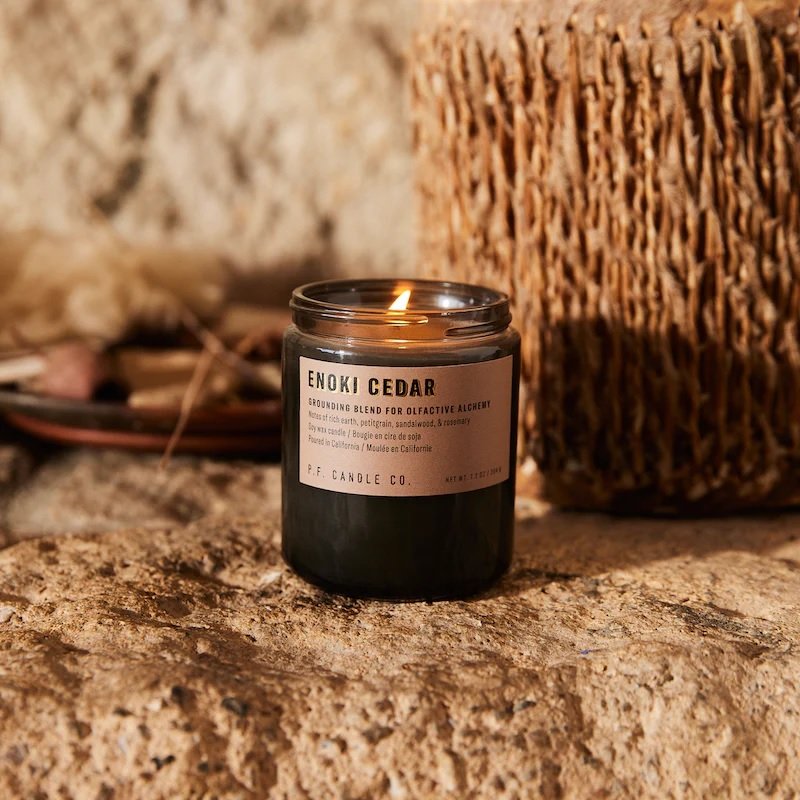 P.F. Candle Co. - Enoki Cedar Candle