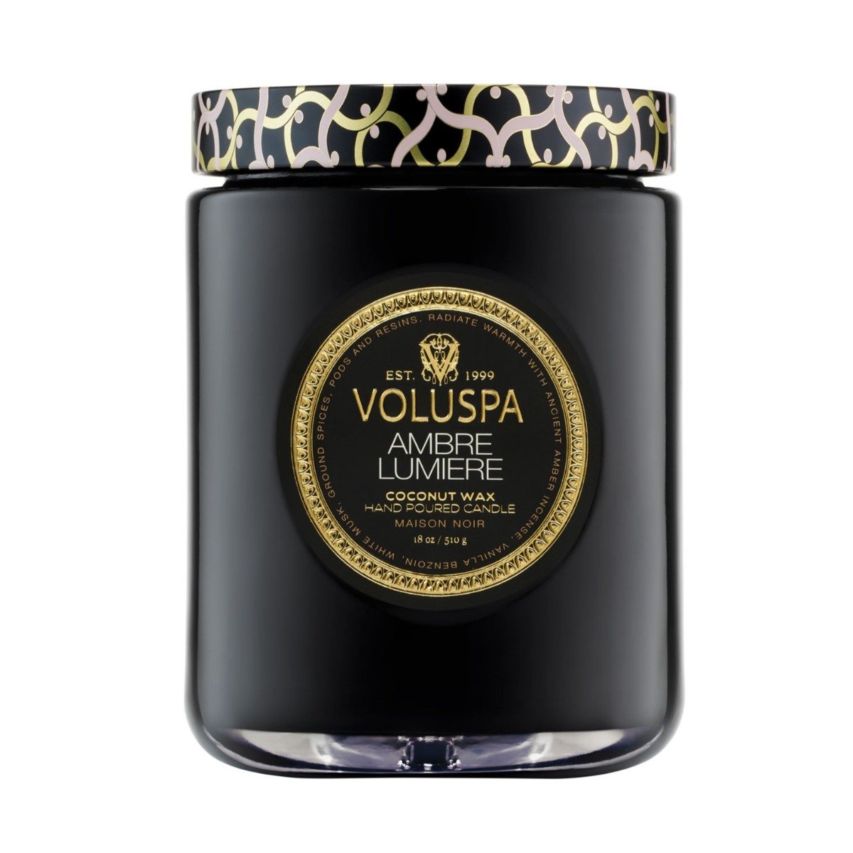 Voluspa - Ambre Lumiere Classic Large Jar Candle