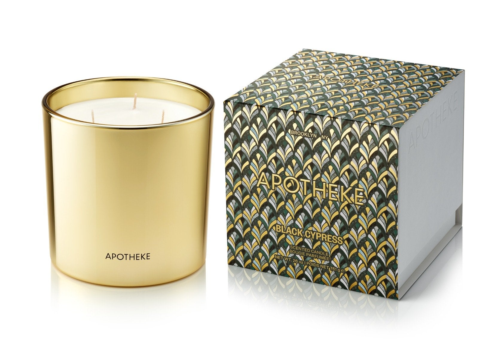 Apotheke - Black Cypress 3 Wick Candle