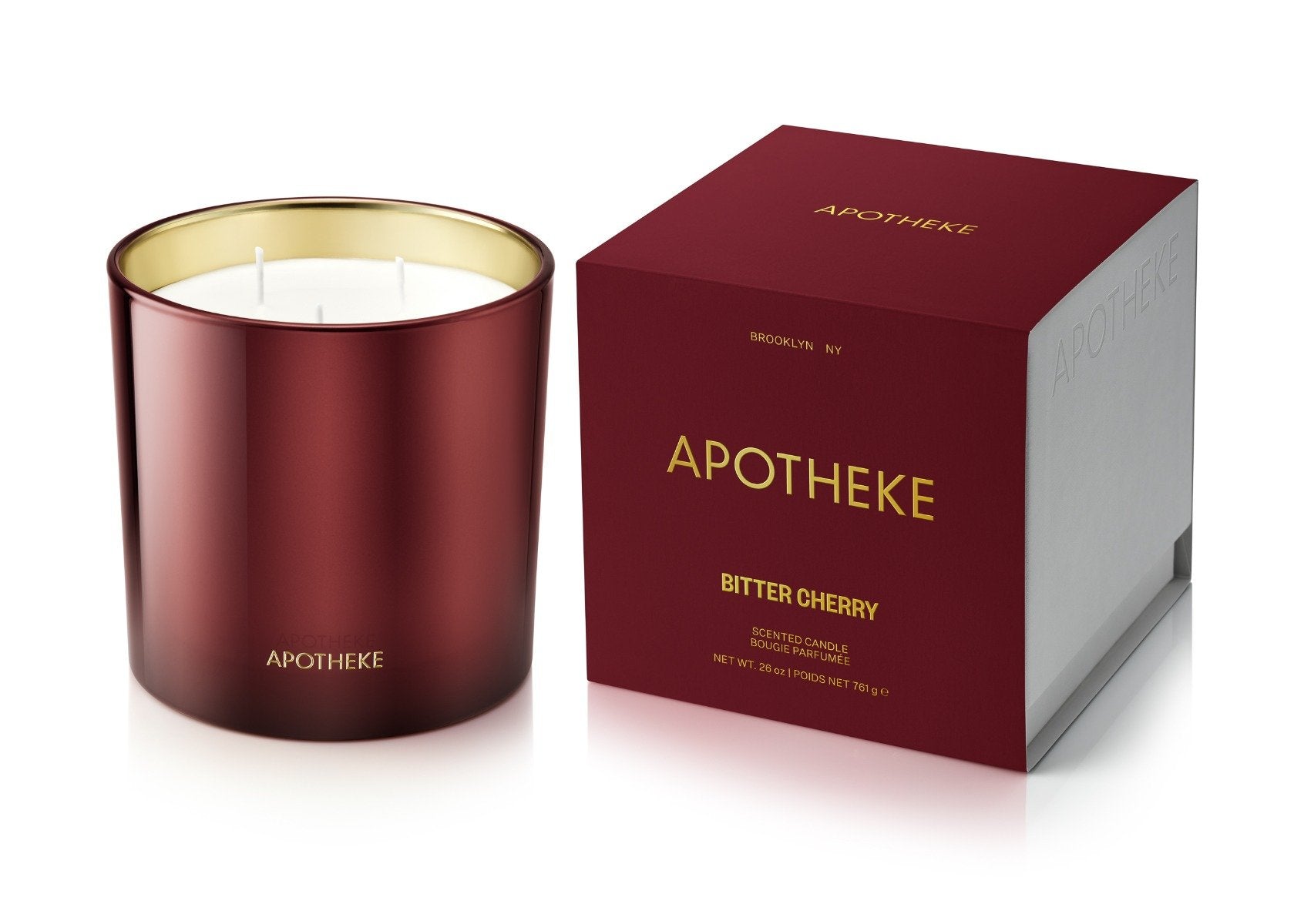 Apotheke - Bitter Cherry 3 Wick Candle