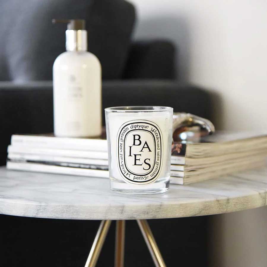 Diptyque - Baies Mini Candle (Berries & Bulgarian Roses) | Candle