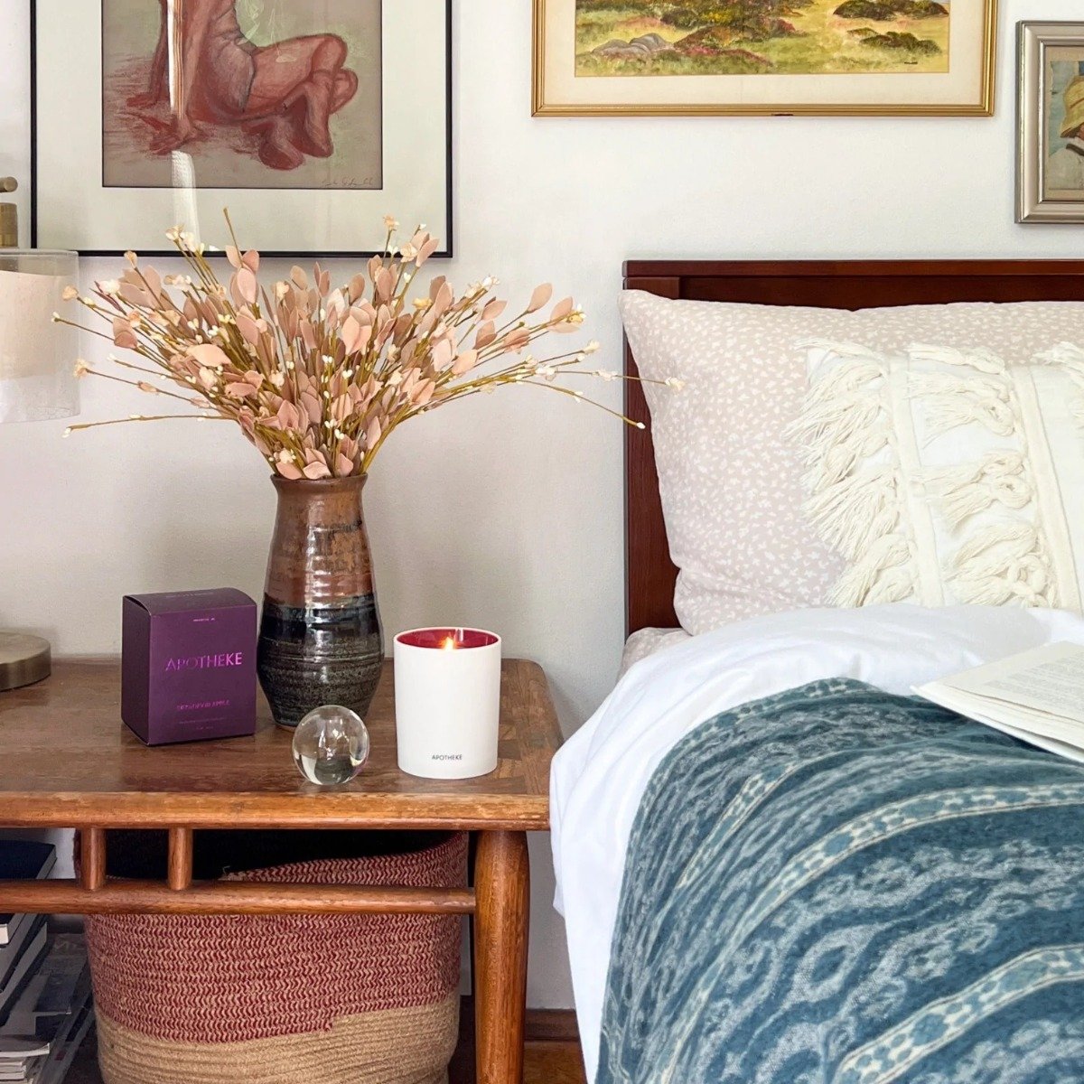 Apotheke - Birchwood Apple Candle