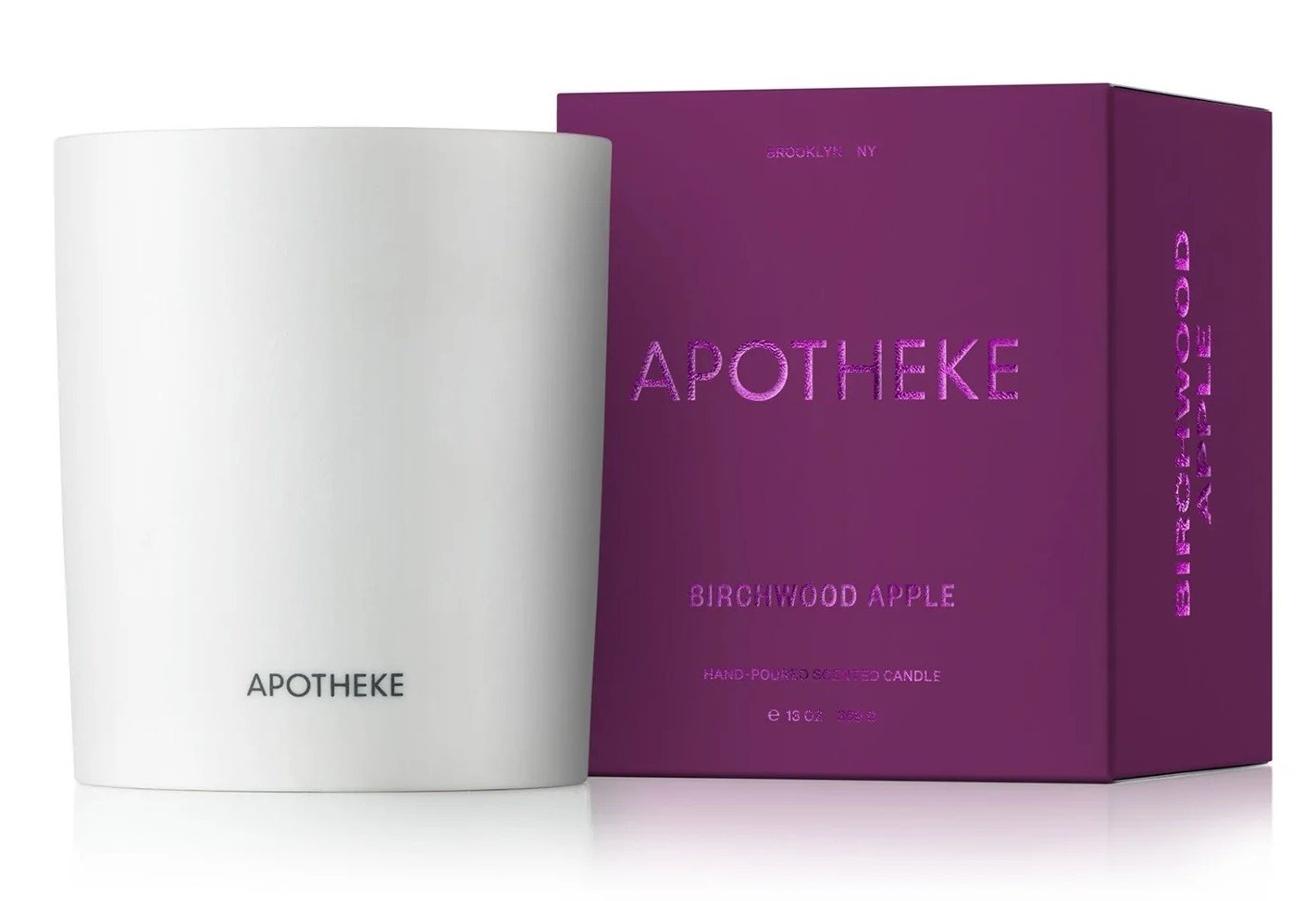 Apotheke - Birchwood Apple Candle
