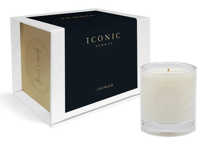 Iconic - Black Mini Candle