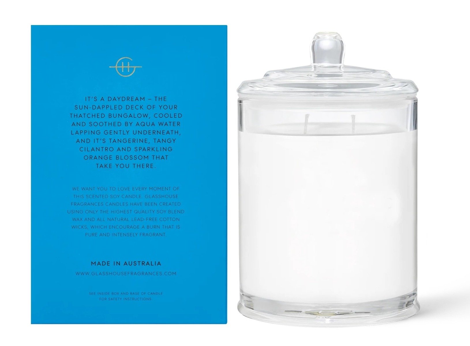 Glasshouse - Bora Bora Bungalow Candle