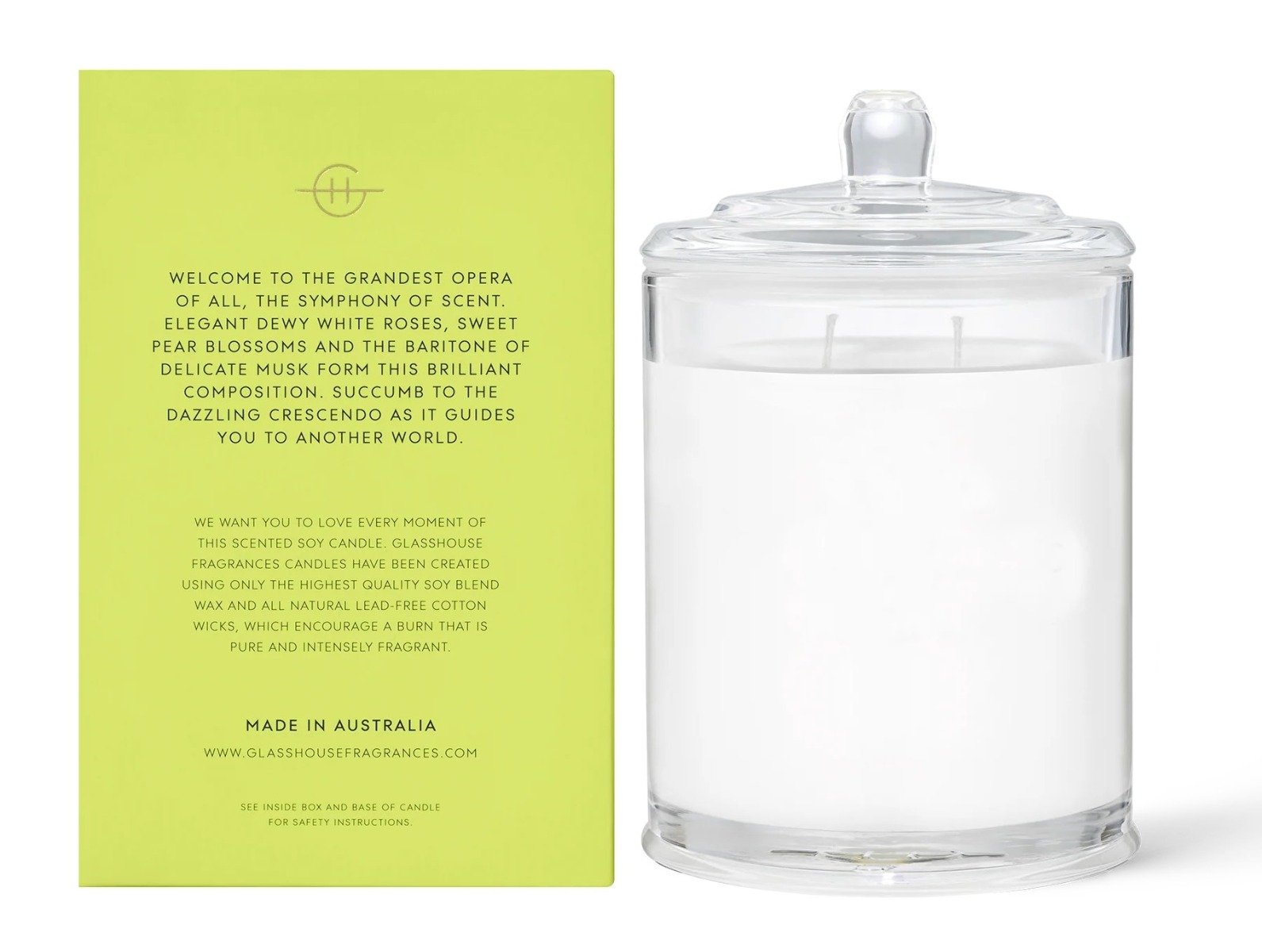 Glasshouse - Flower Symphony Candle