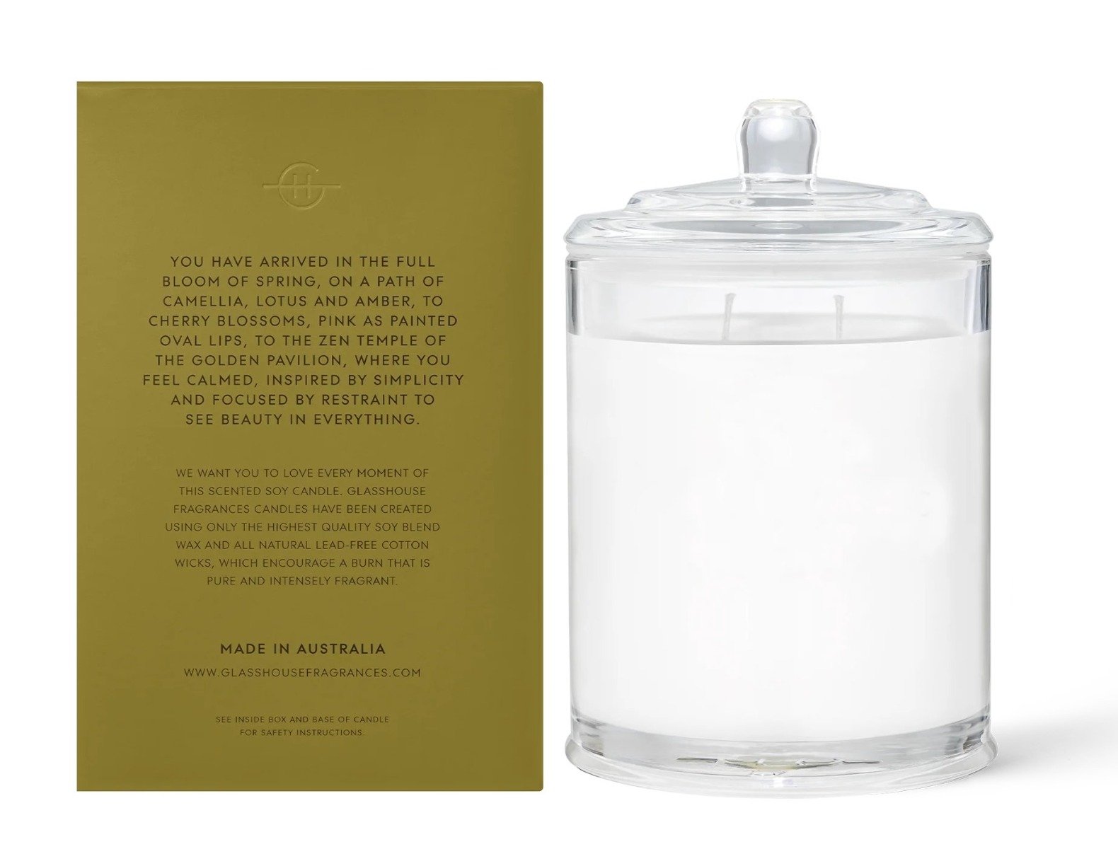 Glasshouse - Kyoto In Bloom Candle