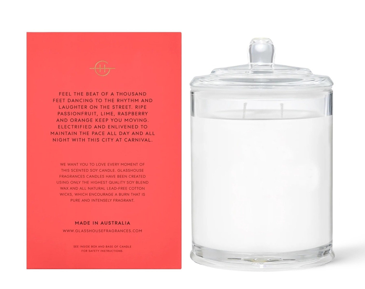 Glasshouse - One Night In Rio Candle