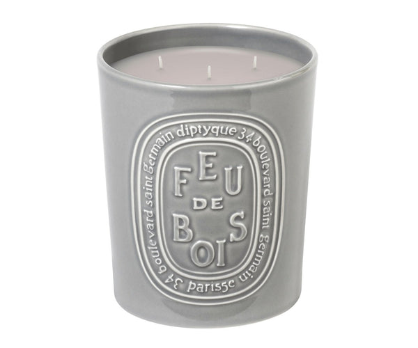 Diptyque - Feu de Bois 3 Wick Candle 600g (Wood Fire) | Candle