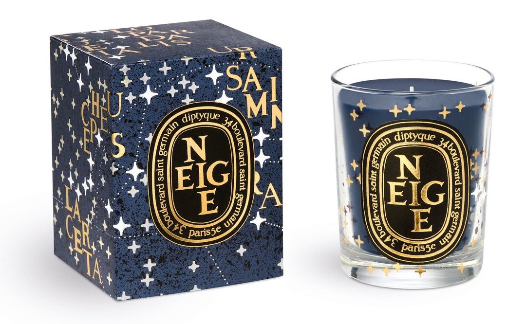 Diptyque neige キャンドル　190g Diptyque - Neige Candle (Snow) | Candle Delirium