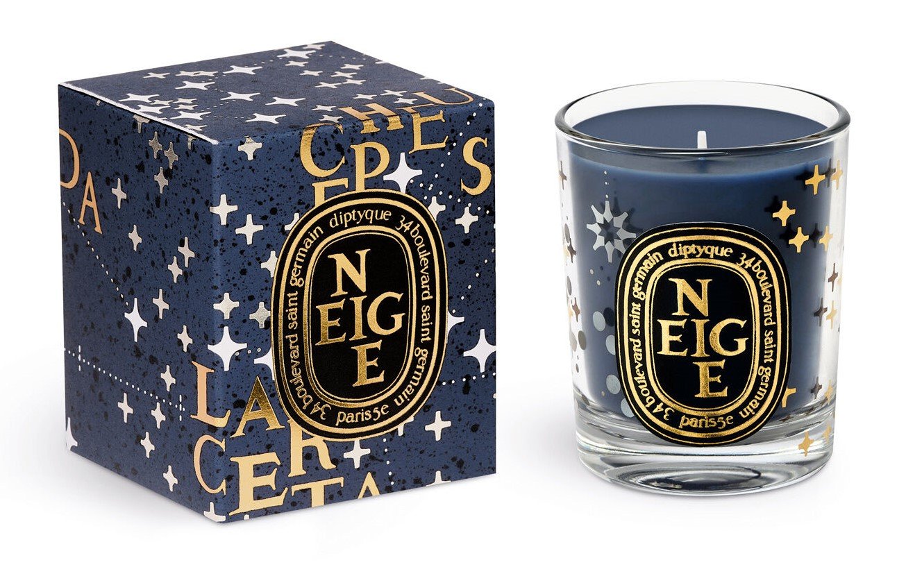 diptyque NEIGEミニキャンドル 70g Diptyque - Neige Mini Candle (Snow) | Candle Delirium