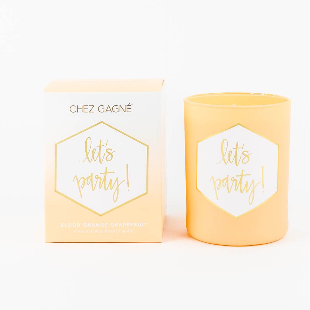Chez Gagne - Let's Party Candle