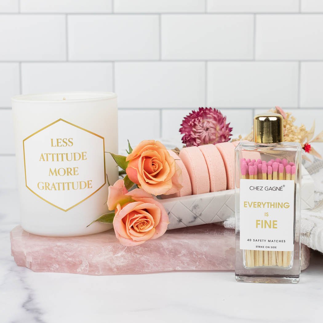 Chez Gagne - Less Attitude More Gratitude Candle