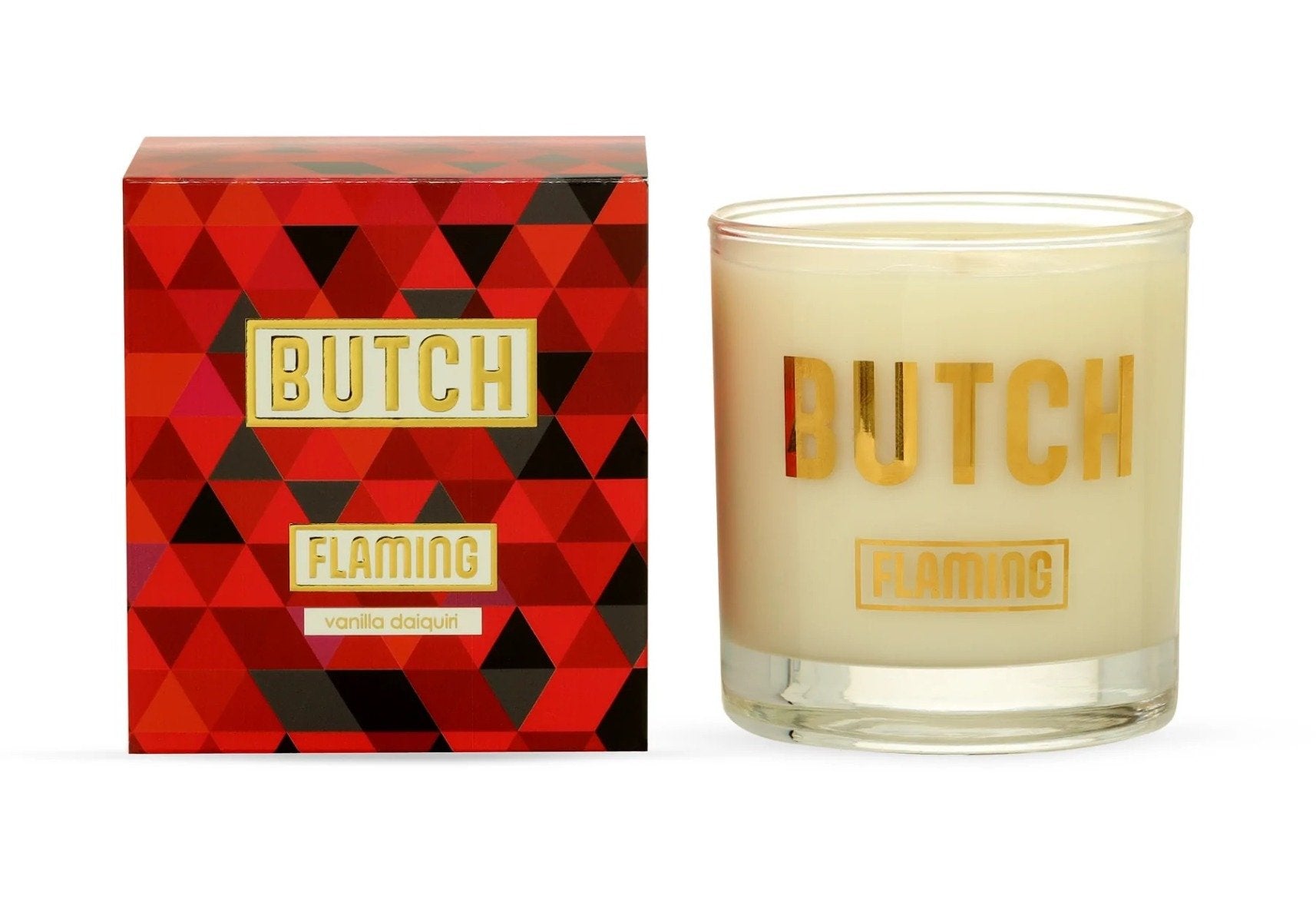 Flaming - Butch (Vanilla Daiquiri) Candle