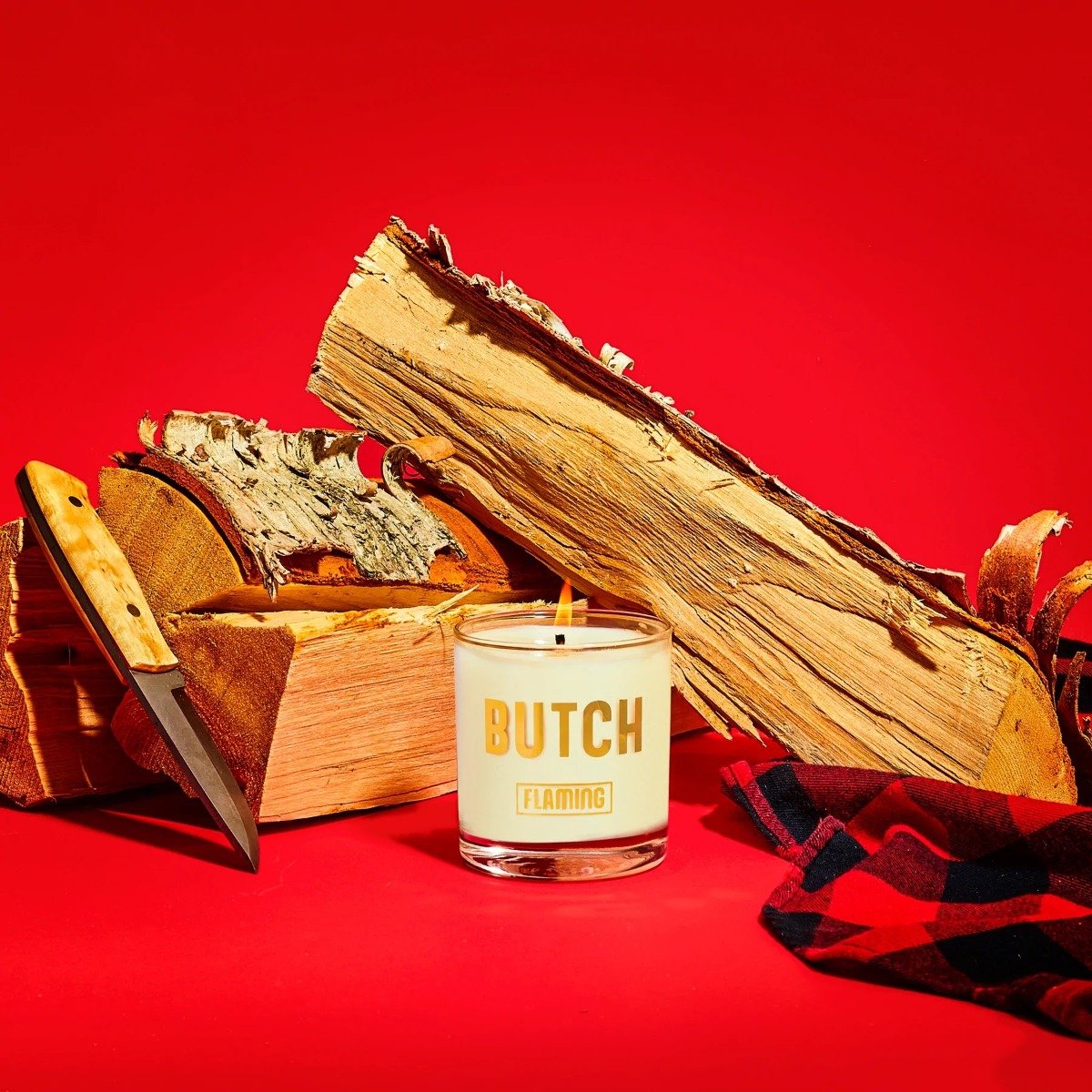 Flaming - Butch (Vanilla Daiquiri) Candle