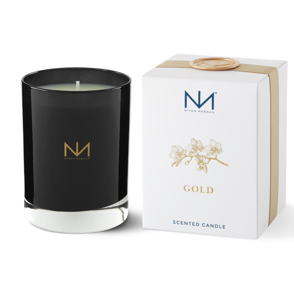 Morgan Cundle Niven Morgan - Gold Candle | Candle Delirium