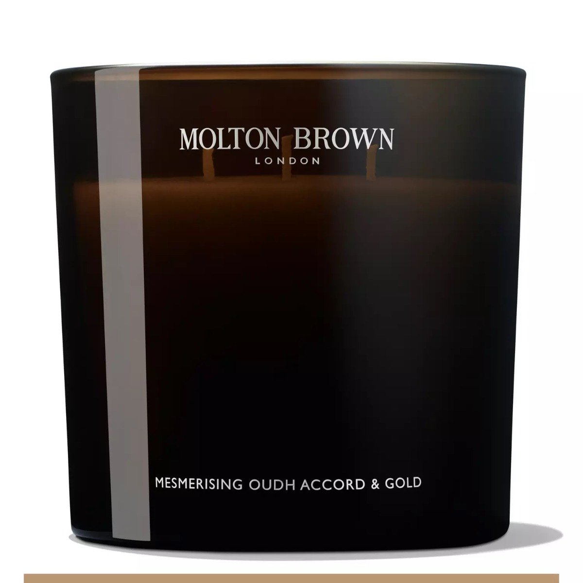 Molton Brown - Oudh Accord & Gold 3 Wick Candle | Candle Delirium