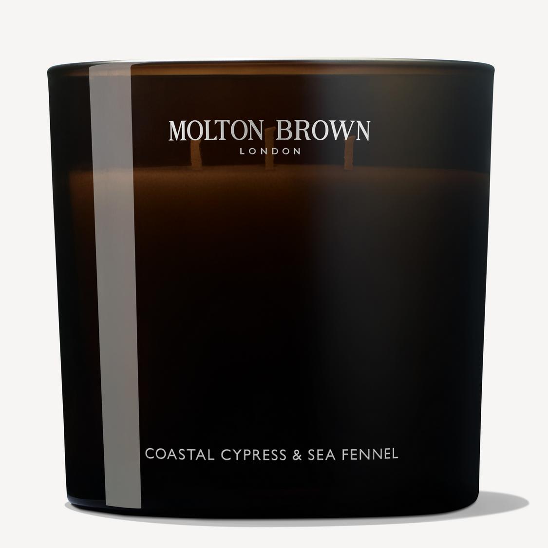 Molton Brown - Coastal Cypress & Sea Fennel 3 Wick Candle