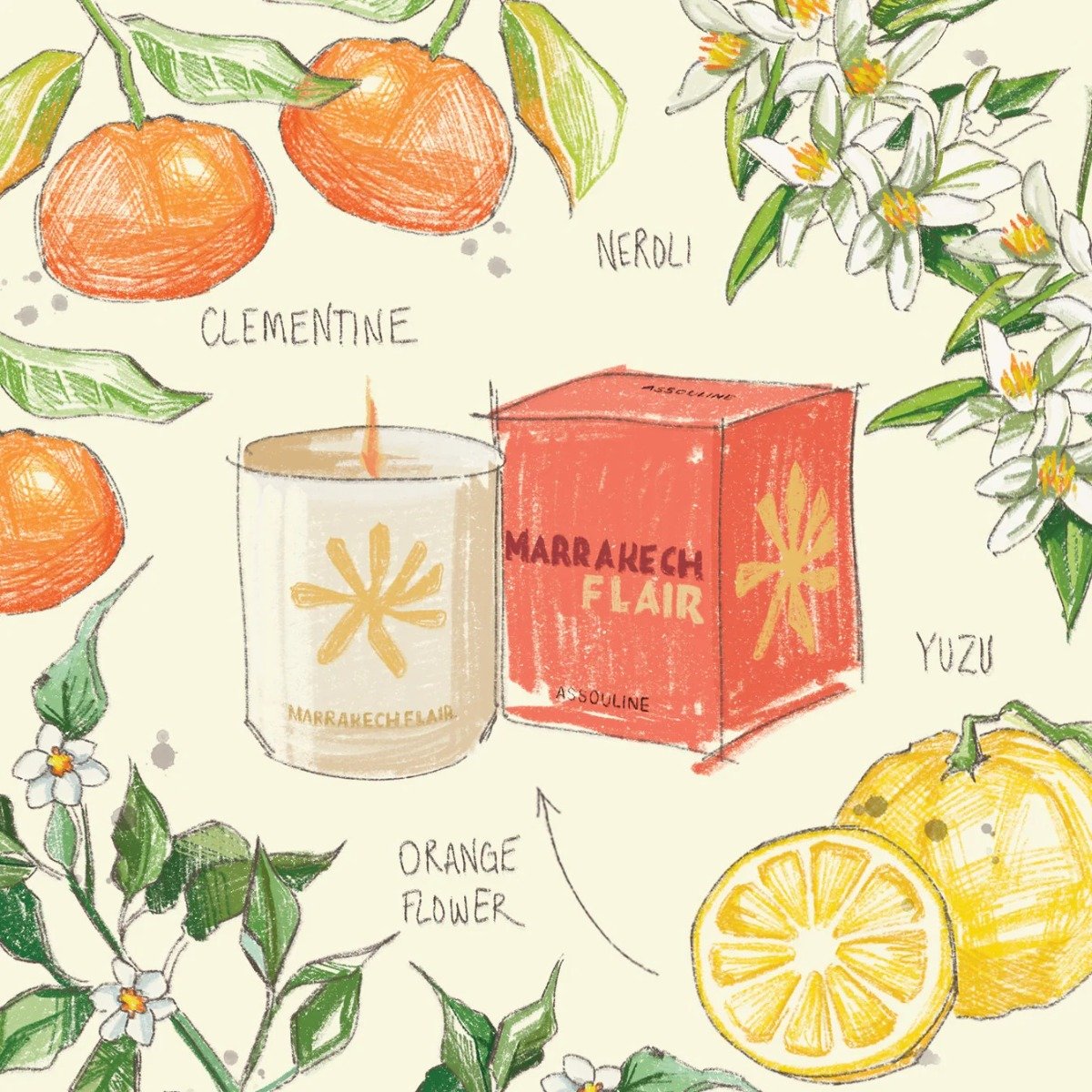 Assouline - Marrakech Flair Candle