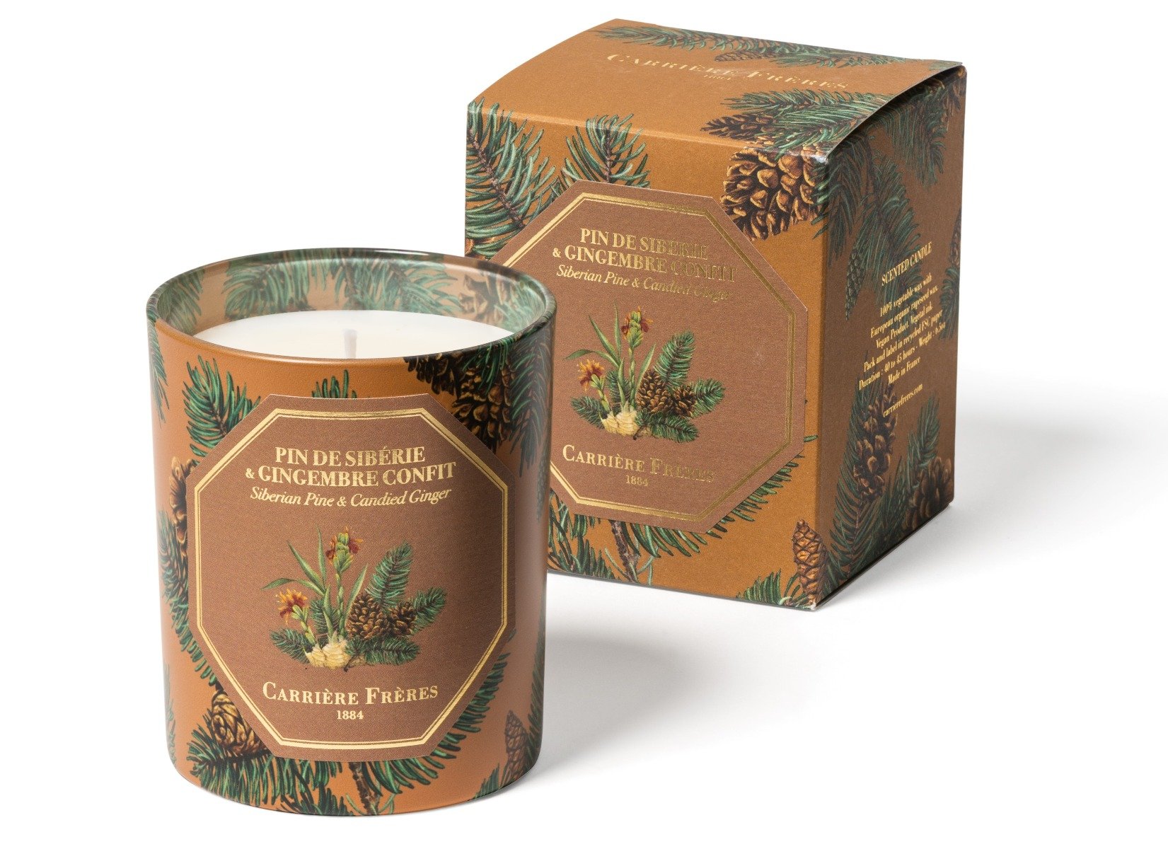 Carriere Freres - Siberian Pine & Candied Ginger Candle