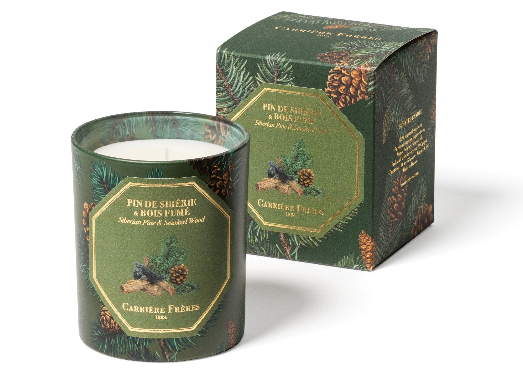 Carriere Freres -   Siberian Pine & Smoked Wood Candle
