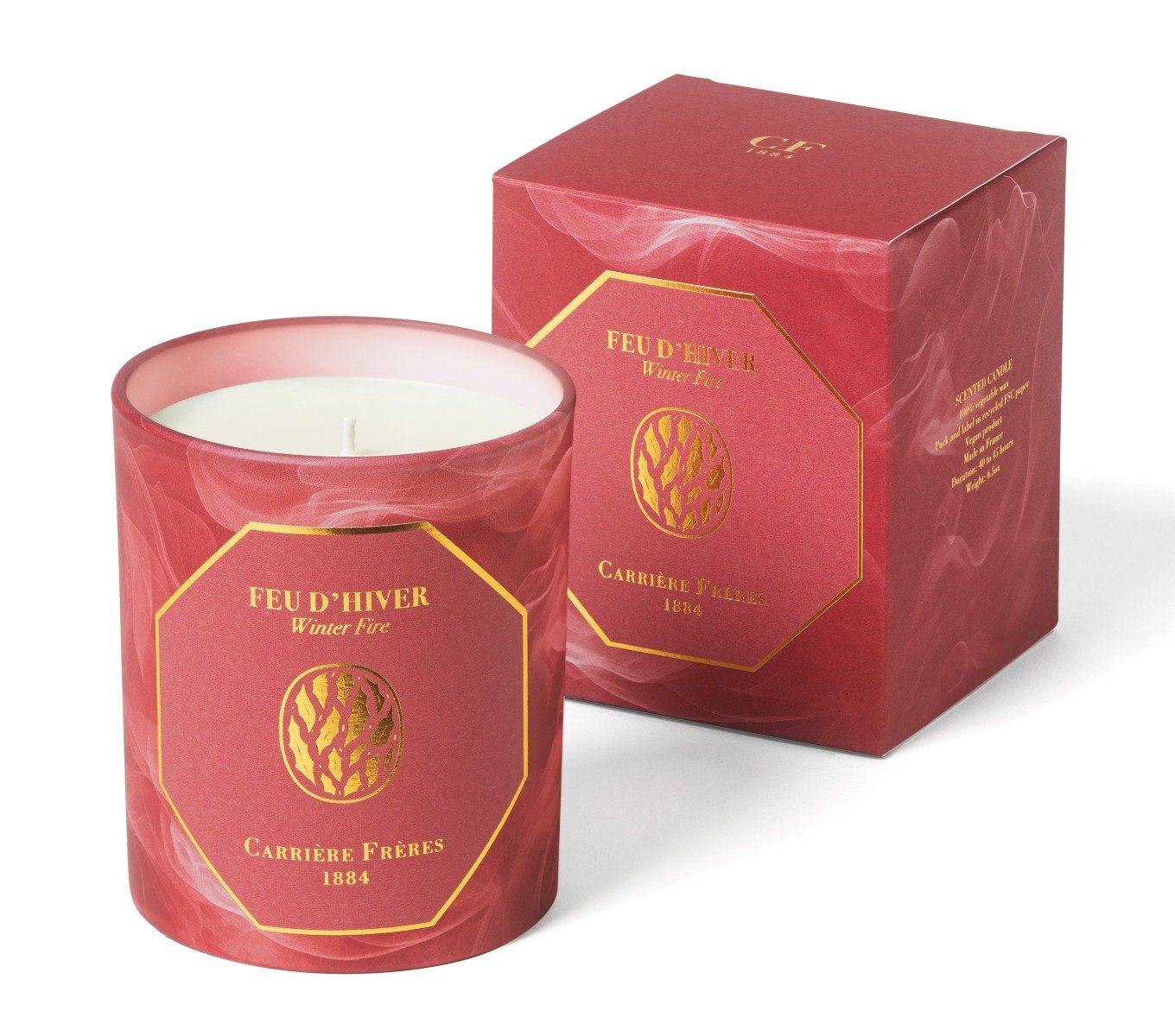 Carriere Freres - Winter Fire Candle