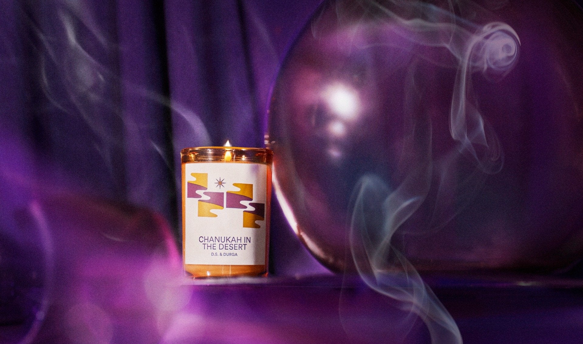 DS & Durga - Chanukah in the Desert Candle