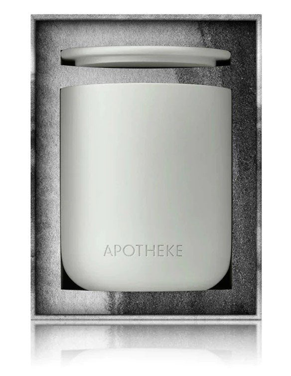 Apotheke - Charcoal 2 Wick Ceramic Candle