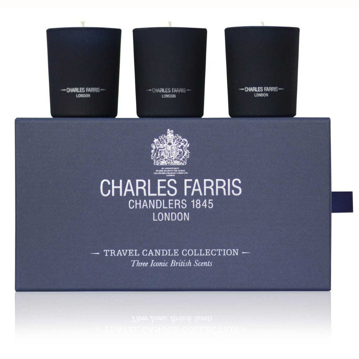 Charles Farris - 3 Votive Travel Candle Gift Set