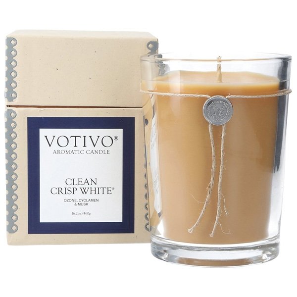 Votivo - Clean Crisp White Large Candle